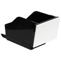 Tresterbehälter mit Blende in weiß für DeLonghi ECAM